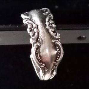 Antique metal ring size 6